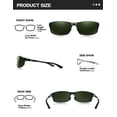 thumbnail image 2 of Gafas de sol BIRCEN Polarizadas con protección UV400 con marco Al-Mg, 2 of 6