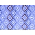 thumbnail image 1 of Ahgly Company Machine Washable Indoor Rectangle Southwestern Blue Country Area Rugs, 7' x 9', 1 of 4