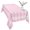 Pink, White, Rose, variant on Khaki Checkered Table Cloth Waterproof Tablecloths, Farmhouse Plaid Buffalo Elegant Tablecloth Dining Table Cover for Kitchen Party Tabletop Outdoor, Rectangle Tablecloth 52x70 Inch