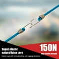 thumbnail image 4 of 60Pcs Bungee Cord with Hook 10 Inch Weather Resistant Bungee Strap Heavy Duty Camping Luggage Cord Elastic Bungee Rope Multipurpose for Outdoor Camping Cars, 4 of 8