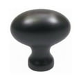 thumbnail image 5 of Jamison Collection K83991 1-5/8" Oval Cabinet Knob - Black, 5 of 7