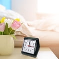 thumbnail image 2 of Wall Clock Portable Box Alarm Clock Compact Travel Clock with Loud Alarm for Bedside & Desk Clock,Silent Clock,Alarm Clock,Analog Clock,Digital Clock,Decorative Clock,Home Office Clock Easter Decor E, 2 of 7
