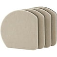 thumbnail image 2 of Super Sliders 7" Reusable Slide & Hide Sliders, Wood, Beige (4 Pk), 2 of 4