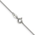 thumbnail image 4 of 925 Sterling Silver 1mm 8 Sided Box Chain Necklace Pendant Charm Octagonal, 4 of 9