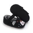 thumbnail image 3 of Infant Baby Girls Boys Handmade Princess Flats Toddler First Walkers Soft Non-Slip Crib Wedding Dress Shoes 0-18Months, 3 of 6