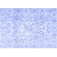 thumbnail image 1 of Ahgly Company Indoor Rectangle Persian Blue Traditional Area Rugs, 4' x 6', 1 of 4