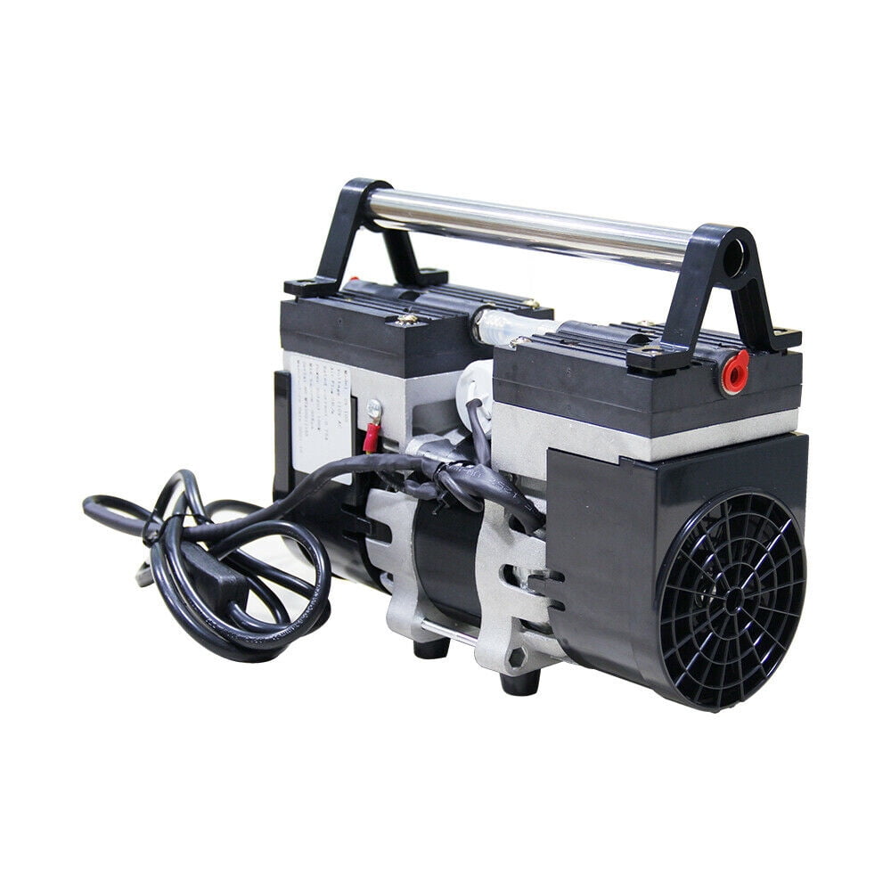 110V Oilless Brushless Diaphragm Vaccum Pump Double-Stage 100W,-950mbar
