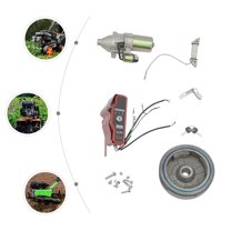 Toolven Electric Start Kit for Honda GX390 GX340 Engines – Flywheel and Starter Motor Set for 11HP & 13HP Models