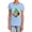 Light Blue, variant on Wizard of Oz Emerald City Women's T Shirt, Navy, Small