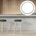Sensethe Bar Stool Floor Protector Stool Base Ring Rubber Nonslip Ring