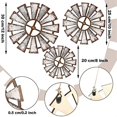 thumbnail image 2 of 3 Pcs Wood Windmill Wall Decor Farmhouse Hanging Decoration Country Wooden Kitchen Rustic Living Ro, 2 of 5