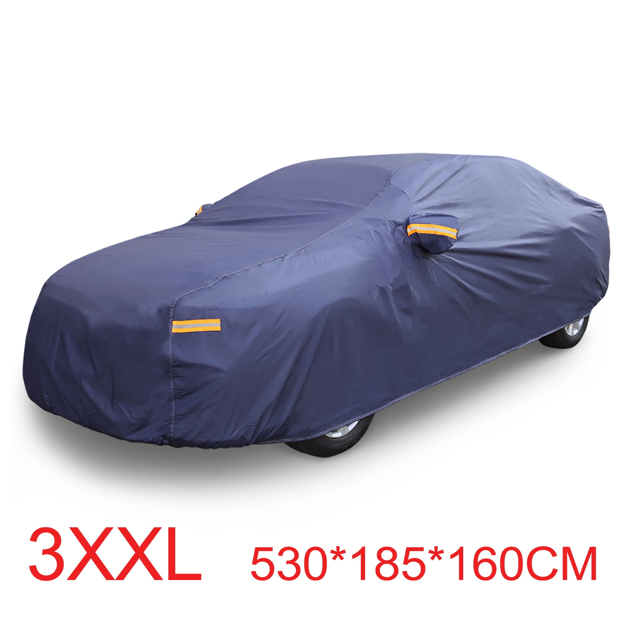 3XXL Car Cover Waterproof Breathable Outdoor Sun UV Heat Rain Resistant