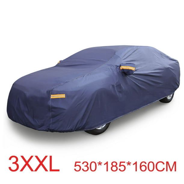 3XXL Car Cover Waterproof Breathable Outdoor Sun UV Heat Rain Resistant