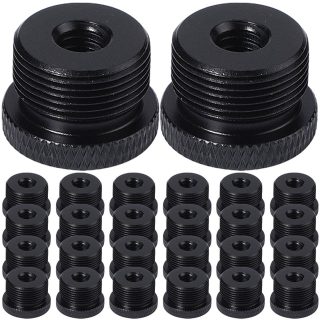 MasteelfCA 30pcs Mic Stand Adapter Replacement Mic Thread Adapter 3/8 Female to 5/8 Male Adapter