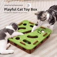 thumbnail image 5 of Juguete Rompecabezas para Gatos, Caja de Fieltro, Juguete de Ejercicio con Pelota para Gatos, Entretenimiento Deportivo para Interiores, Juguetes para Gatos de Interior B, 5 of 5