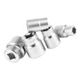 thumbnail image 1 of Socket 5pcs 3/8in DR Damaged  Nut Stripped Remover Socket Kit 8 / 10 / 13 / 17 / 19mm, 1 of 8