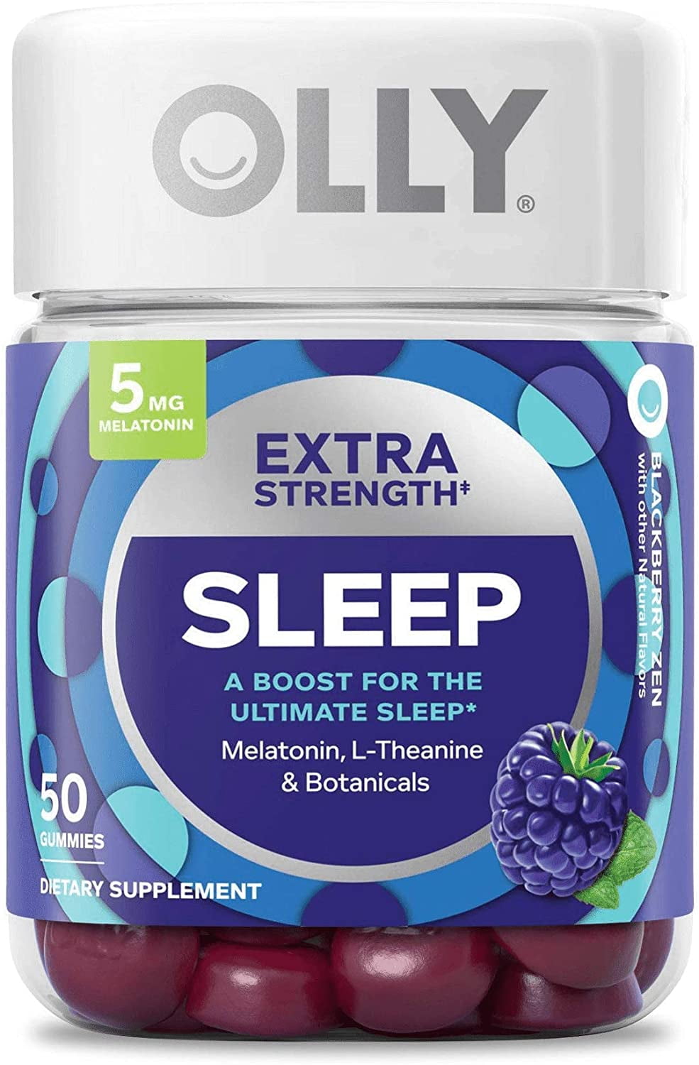 OLLY Extra Strength Sleep Gummy Supplement 50ct