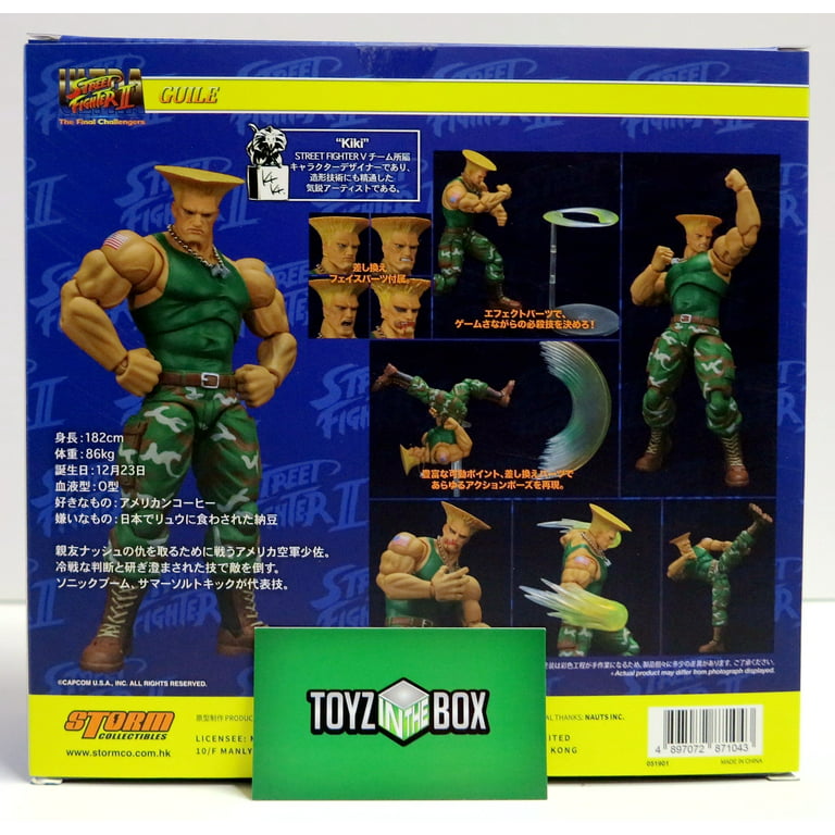 Storm Collectibles Street Fighter II Guile 1/12th Scale Figure Pre-Orders