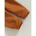 thumbnail image 6 of Toddler Baby Boy Halloween Outfits Pumpkin Patch Babe Print Long Sleeve Sweatshirt and Elastic Pants for Thanksgiving 2 Piece Clothes, 6 of 7