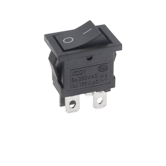 1PCS KCD1 LED ON-OFF 4 Pin Boat Car Rocker Switch 21*15mm 6A/250V 10A/125V AC Black Red Green Light Siwtch
