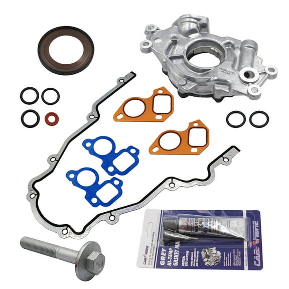 New LS High Volume Oil Pump Change Kit With Gaskets Balancer Bolt RTV Fits GM