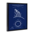 thumbnail image 3 of Stupell Industries Modern Fireman's Hat Blueprint Black Floating Frame Canvas Art, 17 x 21, by Karl Hronek, 3 of 8