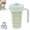 Green, variant on Flexible Bubble Ice Maker Cup, Bubble Cube Squeeze Mold, Stainless Steel Inner Tray with Easy Release, Lining Íce Mold Bottle, for Cocktails Whiskey Tea Coffee Home Kitchen Camping Party, White