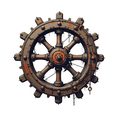thumbnail image 6 of Mechanical Gear Stickers, Waterproof Gear Sticker for Water Bottle Laptop Phone Cases Planner Skateboard Luggage Helmet Party Favor Decor, Ideal for Adults Teens Teacher Rewards, 6 of 9