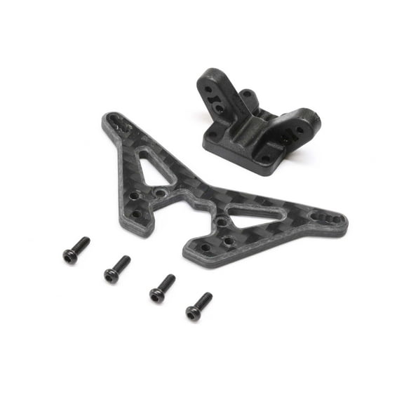 Team Losi Racing Carbon Rear Shock Tower Mini-B BL TLR314000