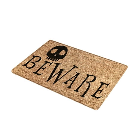 

Jmntiy Halloween Door Mat Cartoon Floor Mat Hallway Kitchen Foot Mat Soft Non-slip