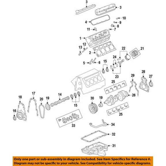 GM OEM-Engine Piston 19180413