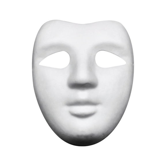 RXIRUCGD DIY Crafts White Masks Originality Crafts 10pcs