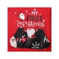 thumbnail image 5 of Qiylii 2 Pieces Kids Girls Boys Christmas Clothes Set, Cartoon Patterns Long Sleeve Hooded Tops Sweatshirt with Pocket+ Long Pants, 1-4 Years, 5 of 9