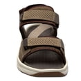 thumbnail image 3 of FLORSHEIM Mens Brown Adjustable Perforated Tread Lite Round Toe Wedge Sandals Shoes 9 M, 3 of 4