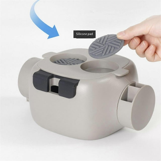 Espresso Knock Box, Coffee Ground Knock Box, Shock-Absorbent Durable Barista Style Knock Container C