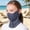 Grey, variant on Sun Protection Face Mask Sporty Half‑Face Sun Protective Outdoor Sports Mask face mask Pink One Size