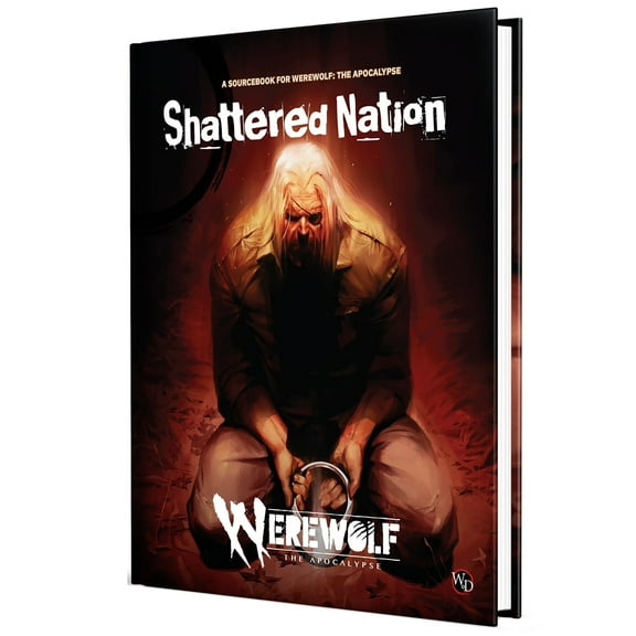 Renegade Game Studios: Werewolf: The Apocalypse Shattered Nation Sourcebook - 5th Edition Roleplaying Game, Hardcover RPG Book, Ages 18 