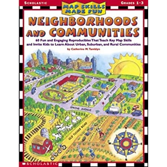Pre-Owned Map Skills Made Fun: Neighborhoods and Communities (Paperback) 0439296439 9780439296434