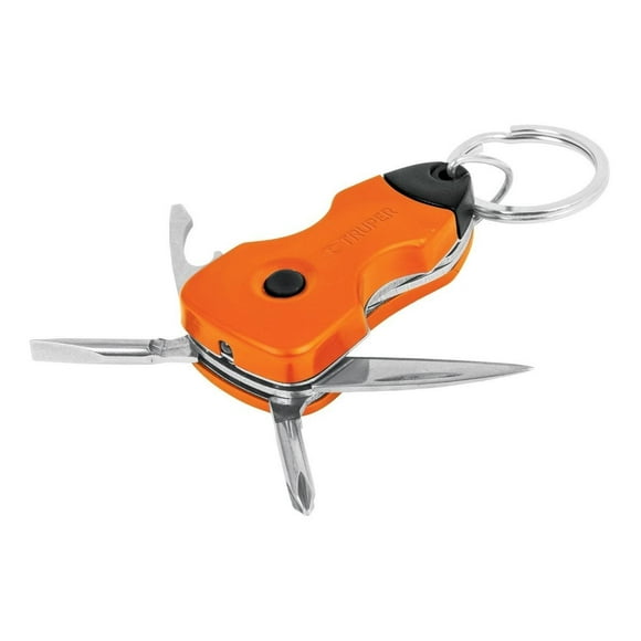 Multiherramienta Con Led Tipo Llavero 6 Funci Truper Truper NAMU-LL