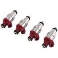 thumbnail image 3 of 4Pcs Car Fuel Injector Nozzle BAC906031 Golf III 1H1 1.8L 91-97 Engine Nozzle Injection,4 x Fuel Injector Nozzle,Silver, 3 of 8