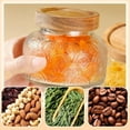 thumbnail image 5 of Vintage Glass Jars With Lids, Airtight Food Storage Containers, Kitchen Canisters For Sugar, Coffee, Tea, Spice, Flour, Candy Cookie, Pasta, Cereal, Cute Decorative Jars, 5 of 9