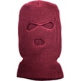 thumbnail image 5 of Three Hole Mask Full Face Cover Ski Hat Winter Knitted Beanie, 5 of 8