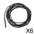 thumbnail image 1 of DYNWAVECA 5-6pack 6M Car Door Edge Moulding Scratch Guard Protector Cover Mold black 6 Pcs, 1 of 4