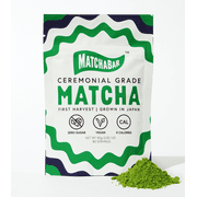 MatchaBar Ceremonial Grade Matcha Powder, Harvested in Japan, 80g Pouch