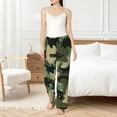 thumbnail image 4 of Pajama Pants Women, Camouflage Dinosaur Sweatpants Soft Sleep Lounge Pants, Casual PJ Bottoms Pants with Pockets, 4 of 7