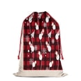 thumbnail image 3 of Christmas Bags Drawstring,Red Christmas Snowman Pattern Large Xmas Christmas Gift Bags,Reusable for Xmas and New Year Party Favors and Supplies,27.6" X 19.7", 3 of 6