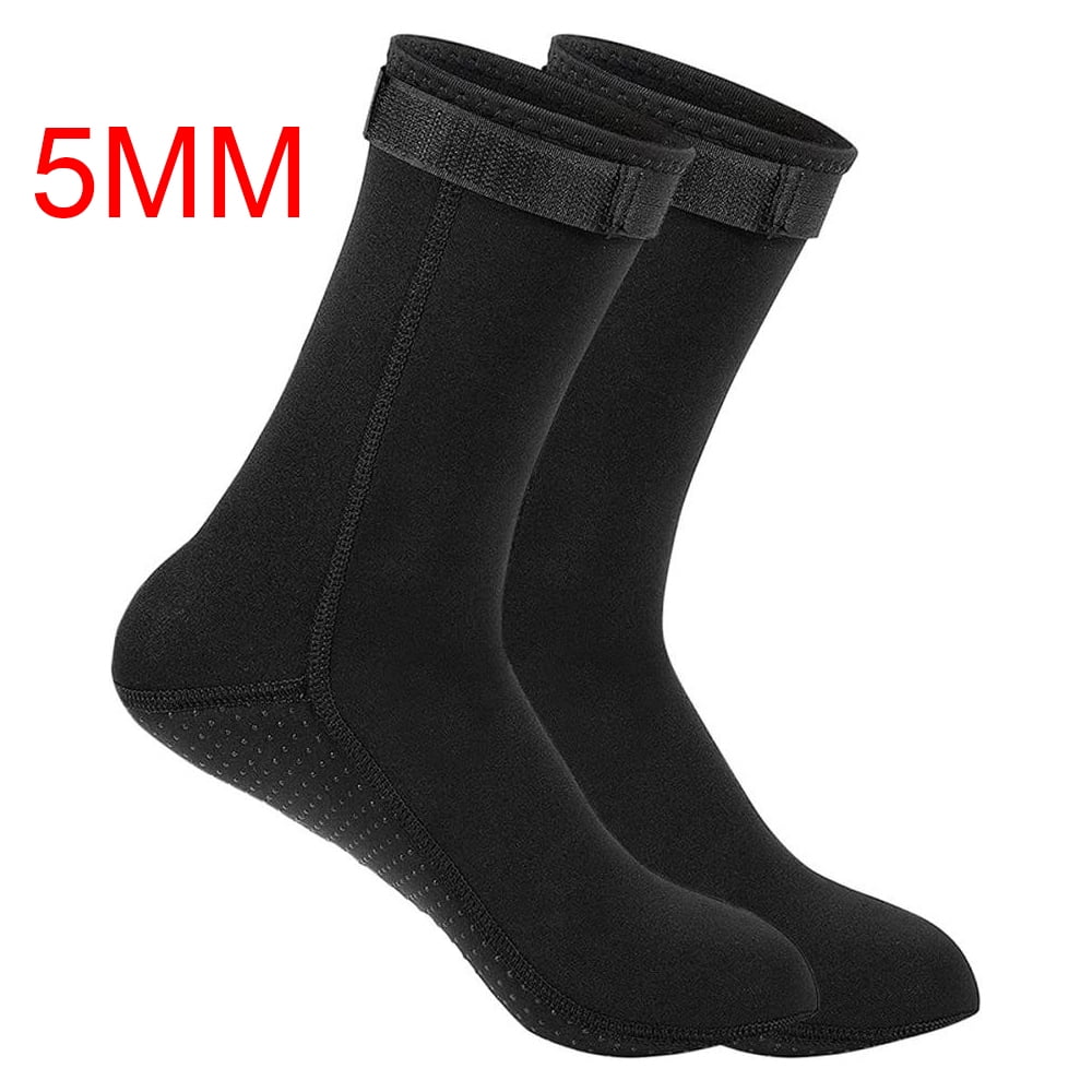 5mm Neoprene Wetsuit Socks Thermal Anti-Slip Diving Boots For