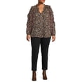 thumbnail image 4 of Terra & Sky Women's Plus Size Curvy Jeans, 4 of 6