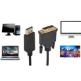 thumbnail image 4 of 1.8M Displayport macho a DVI Cable adaptador macho 1080P DP a DVI Convertidor compatible Displayport 1.1a, 4 of 8