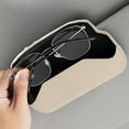 thumbnail image 1 of Car Sunshade Sunglasses Case Leather Universal, 1 of 6
